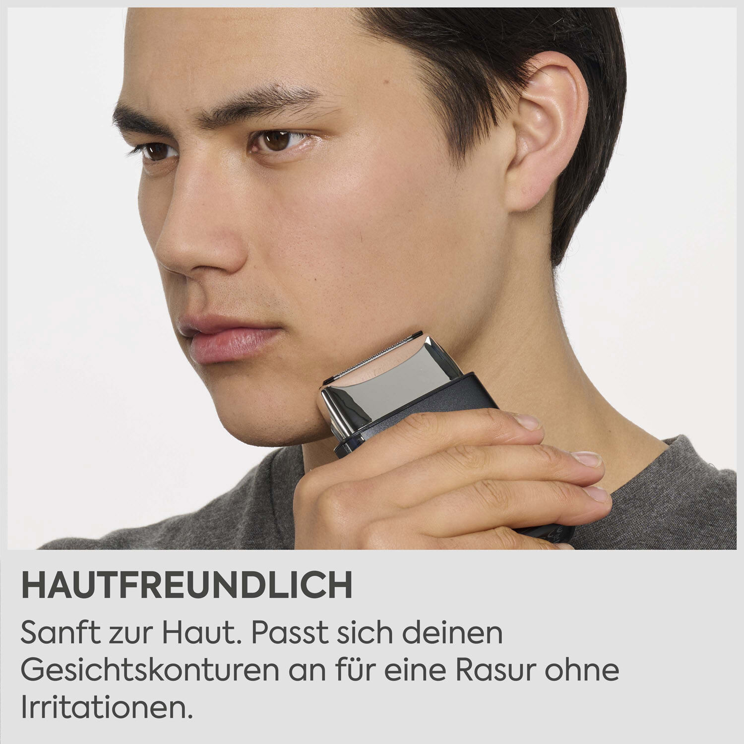 Super-X Metal Folienrasierer (chrom)